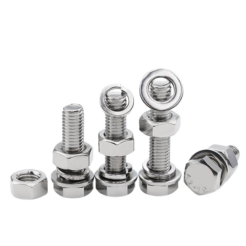 CNC Precision Machined M3-M14 Hex Bolt and Nut Kit for Industrial Rigging