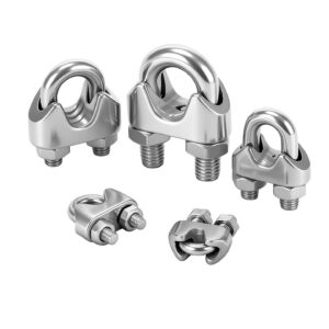Heavy Duty Rigging Hardware Stainless Steel Wire Rope Clips Manufacturer
