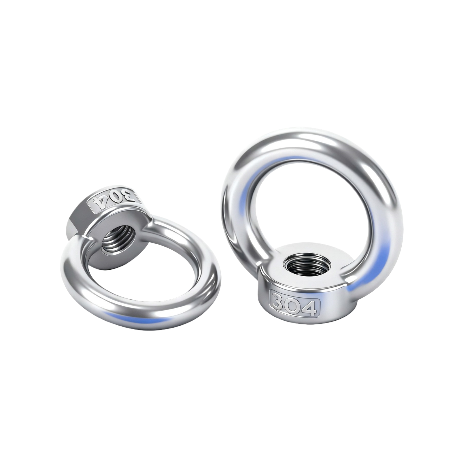 Rigging Hardware Components: SS304 and SS316 Lifting Eye Nuts