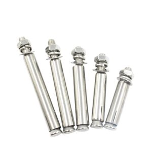 Heavy Duty 304 Stainless Steel Expansion Bolts for Concrete Anchoring