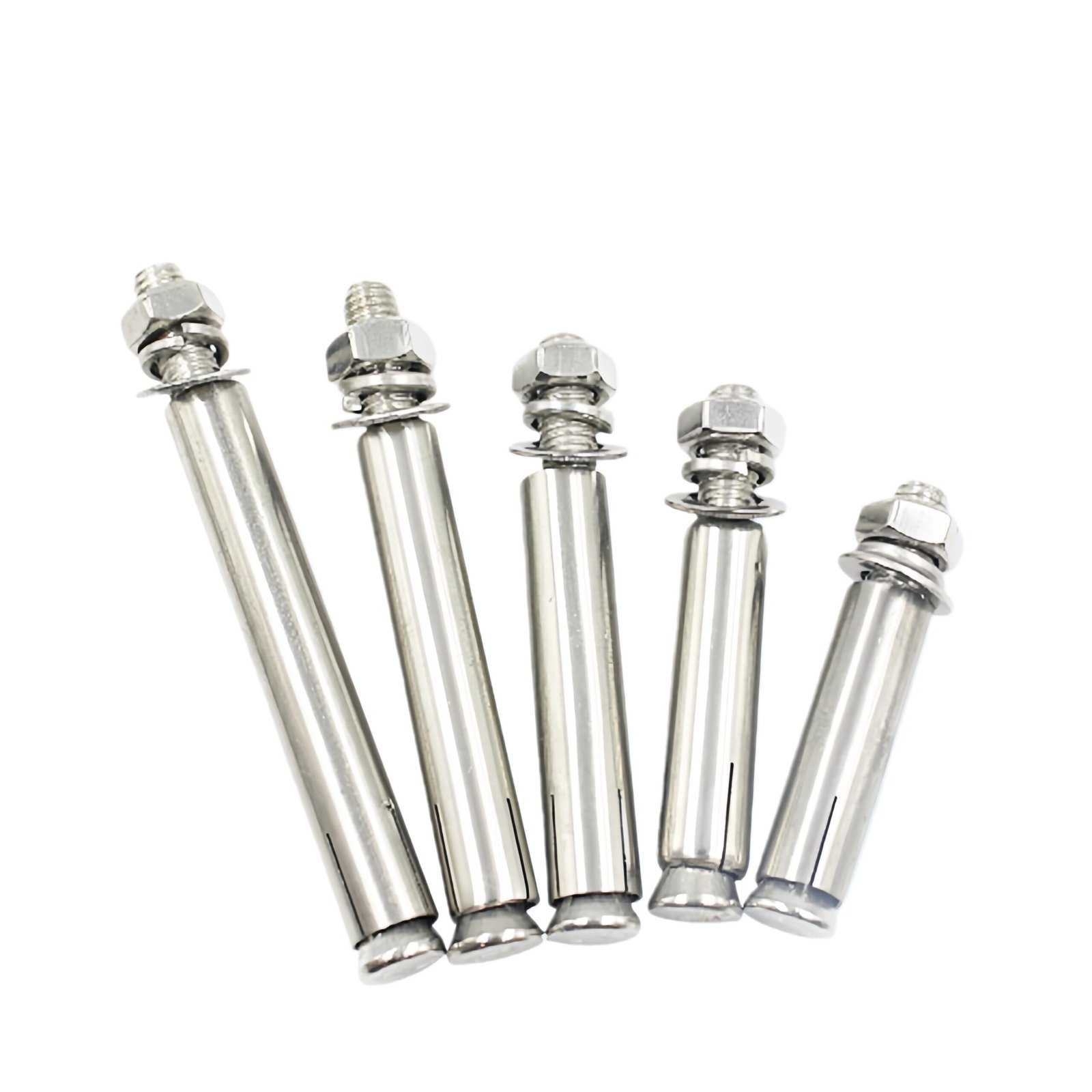 Heavy Duty 304 Stainless Steel Expansion Bolts for Concrete Anchoring
