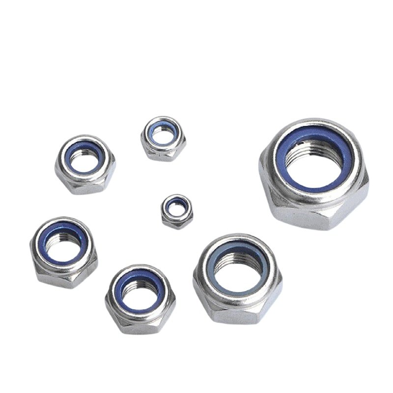 CNC Precision Machined DIN 985 Lock Nuts with ±0.005mm Tolerance