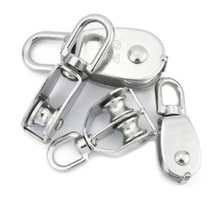 Heavy Duty Stainless Steel Pulley for Wire Rope and Rigging Hardware
