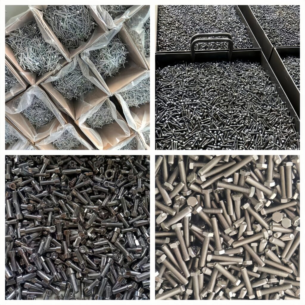 Industrial bolt and nut supplier, high-strength fasteners, construction anchors and metal washers catalog.