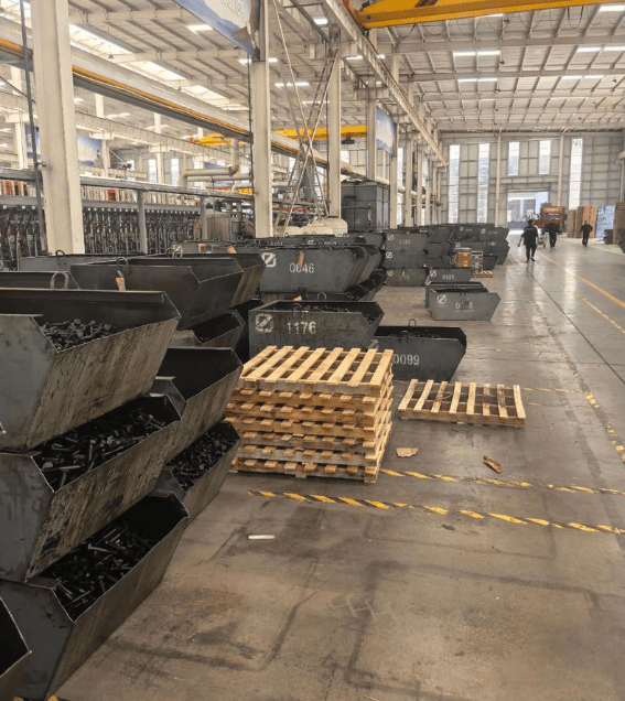 Heavy machinery applications for industrial fasteners