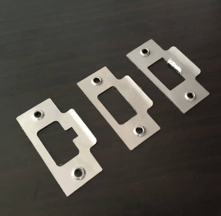 CNC machining center producing custom metal parts