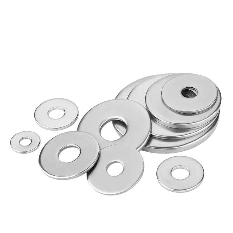 Industrial Strength Flat Washers for Mechanical Assembly and Structural Fastening