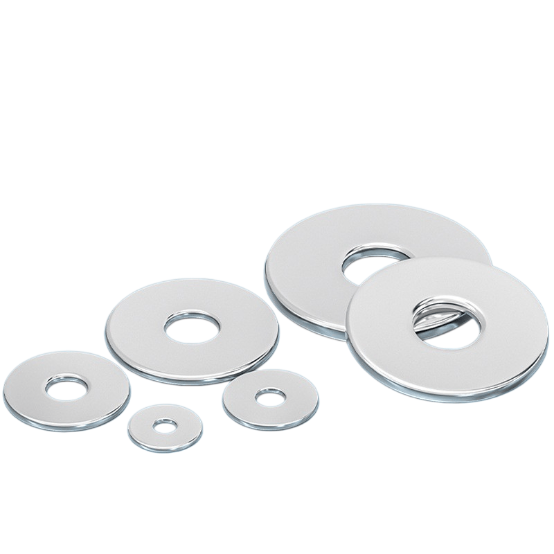 SS304 SS316 Marine Grade Stainless Steel Plain Washers - Anti-Rust Industrial Fasteners