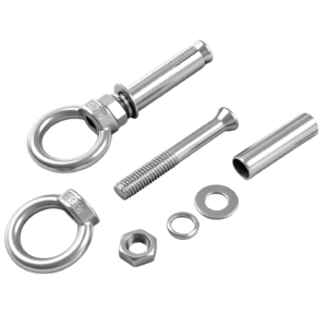 stainless steel eye bolt anchor supplier and eye bolt manufacturer in China.