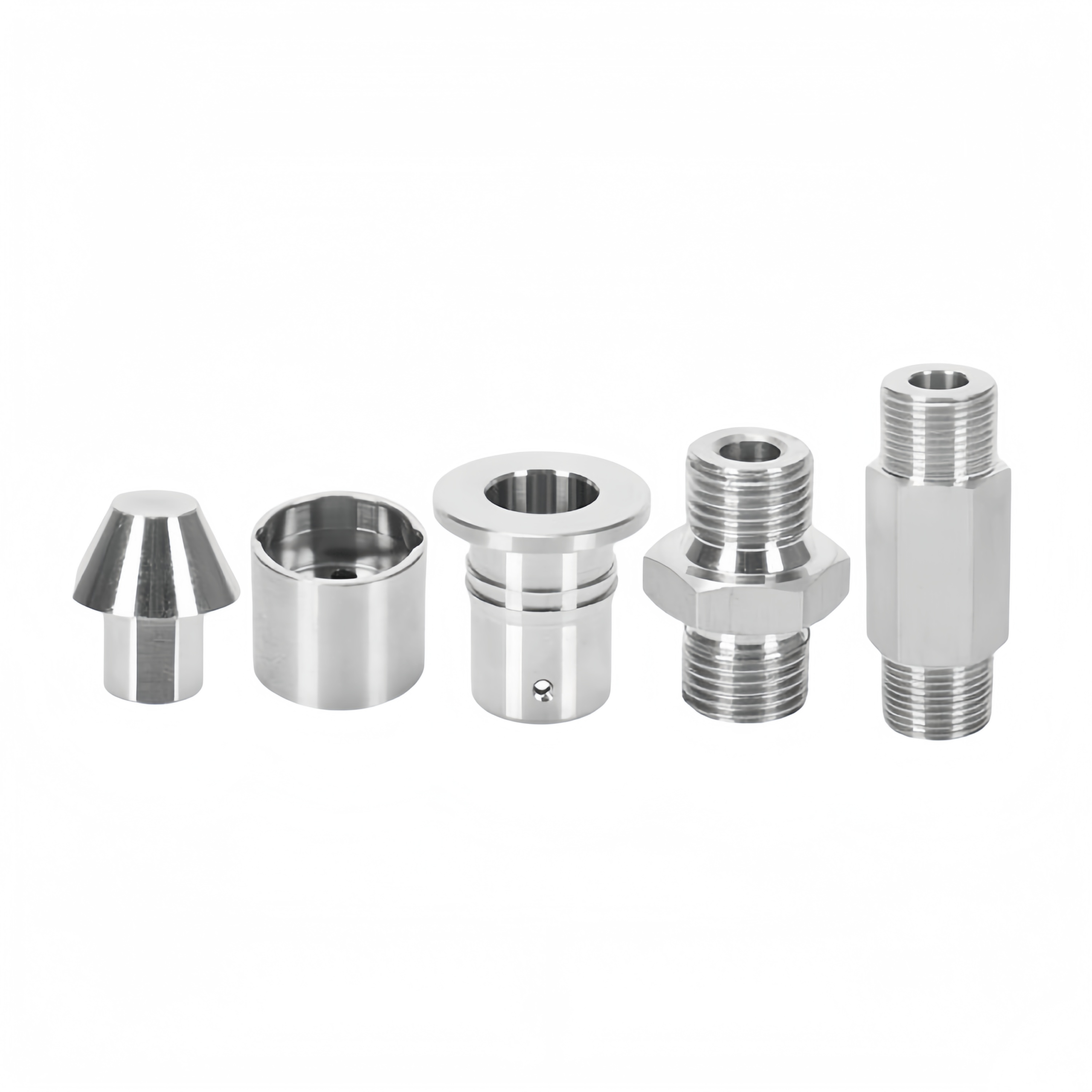 High Precision CNC Turned Parts - Certified Quality Control for Metal Fasteners and Components