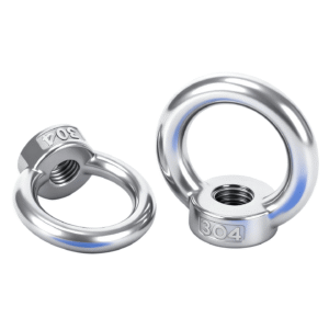 DIN582 eye nut manufacturer and stainless steel lifting eye nut supplier.