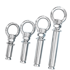 SS304 Stainless Steel Eye Bolt Sleeve Anchor - Grade 304 Lifting Eye Expansion Bolt