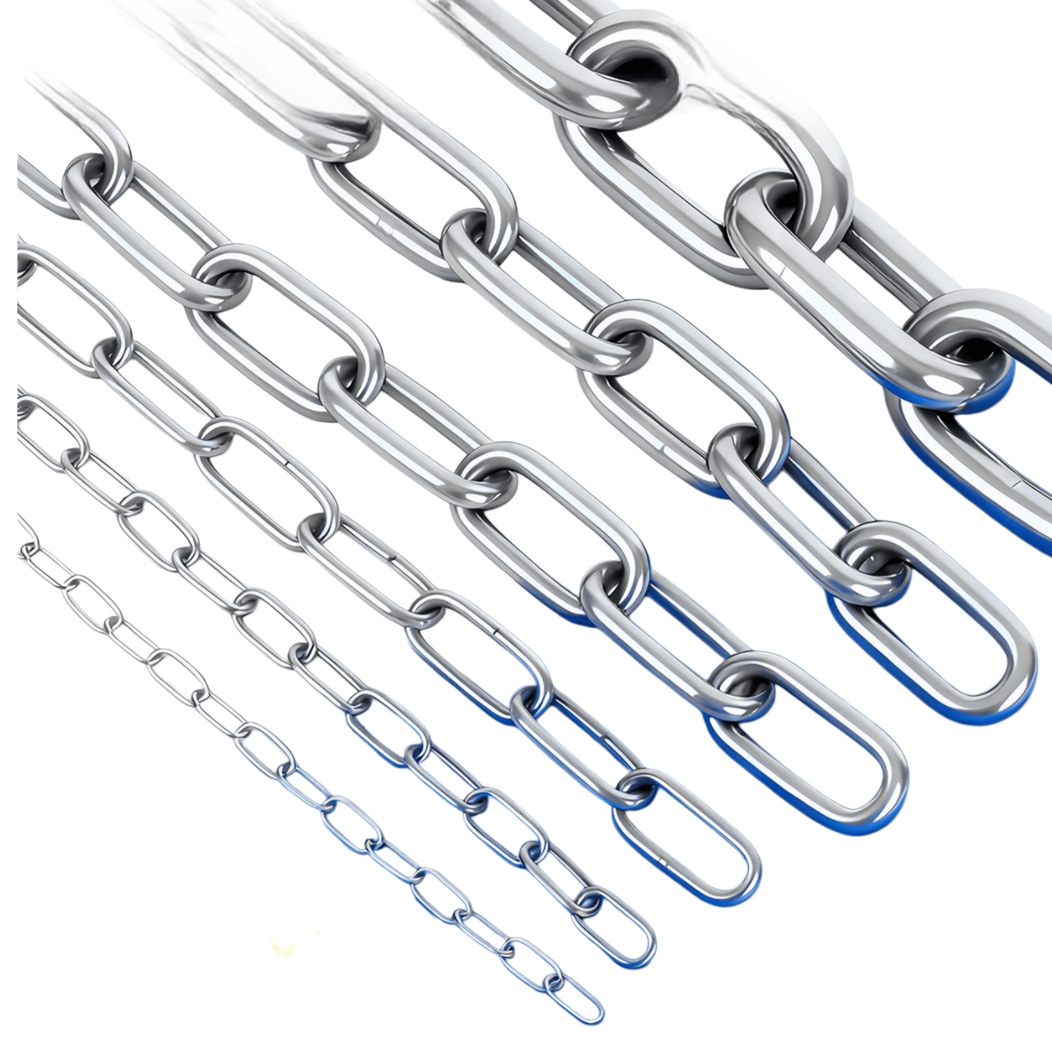 Marine stainless chain and lifting chain for hardware use.