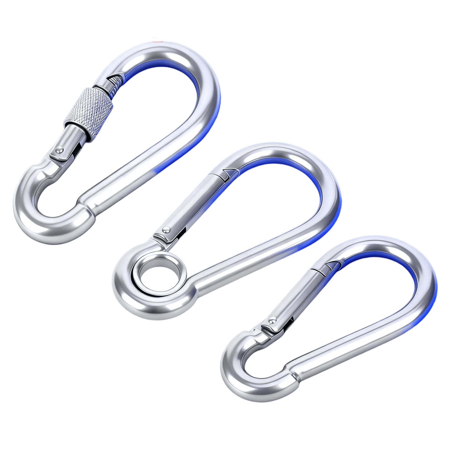 Stainless steel carabiner manufacturer and marine snap hook supplier.