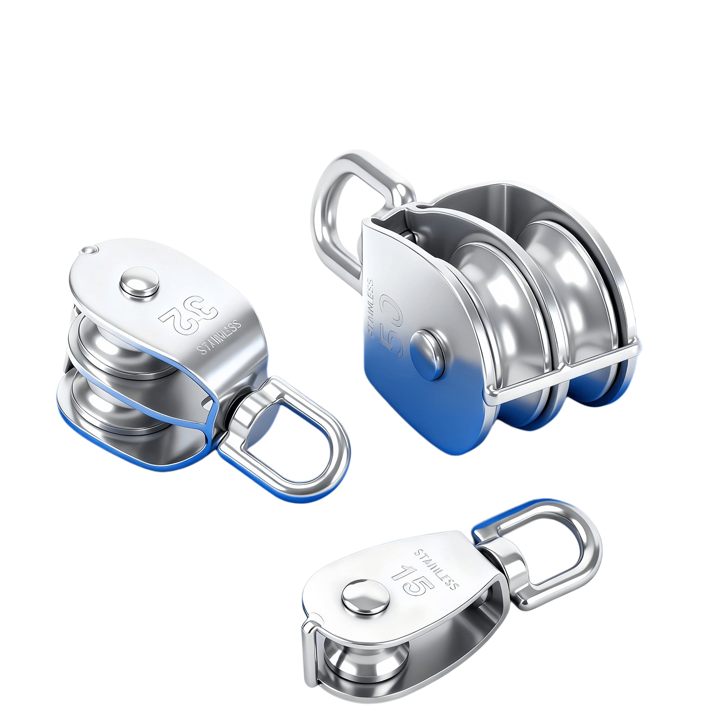 Heavy duty lifting pulley block manufacturer for rope systems.