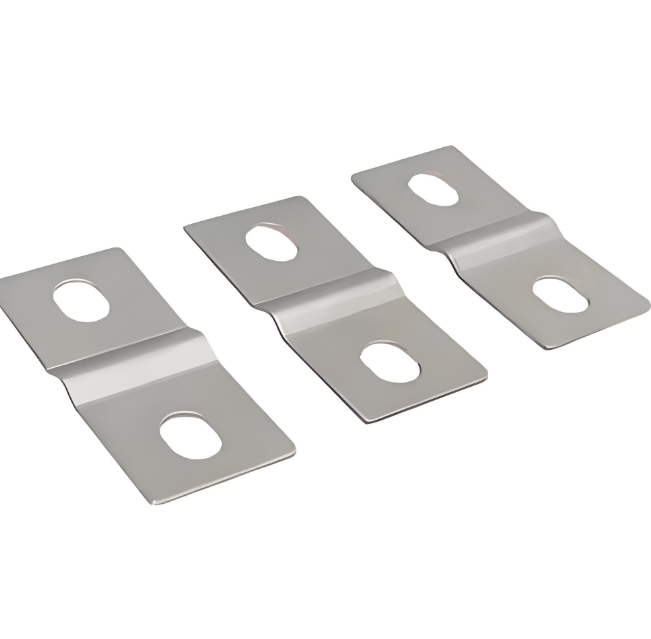 Custom metal parts produced by CNC machining and metal stamping