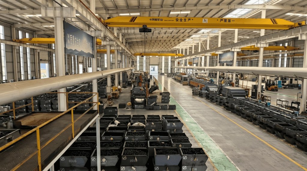 industrial manufacturing workshop for fasteners and custom metal parts