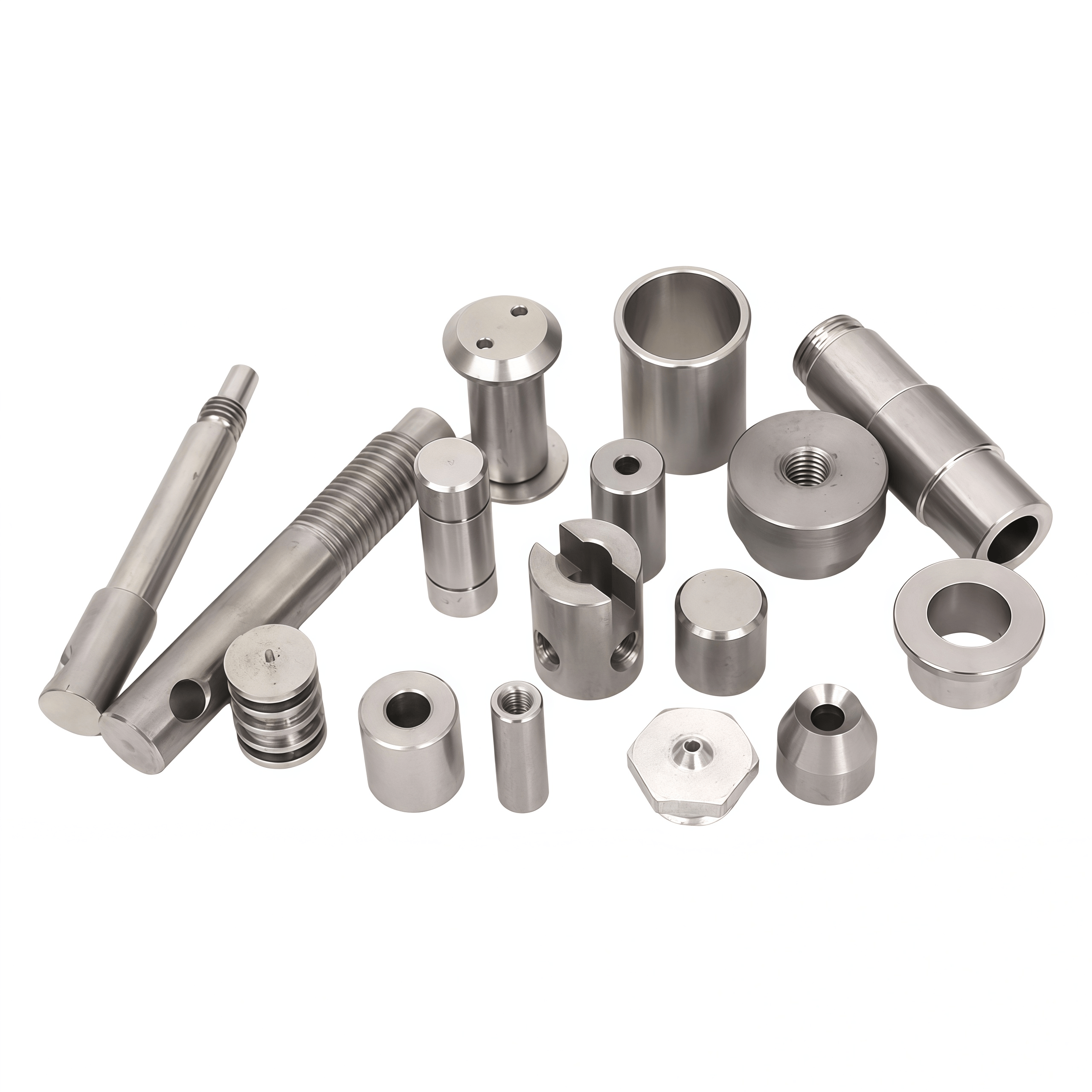 OEM aluminum machined shaft part