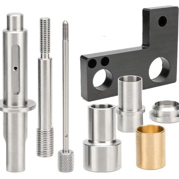 precision brass machined component