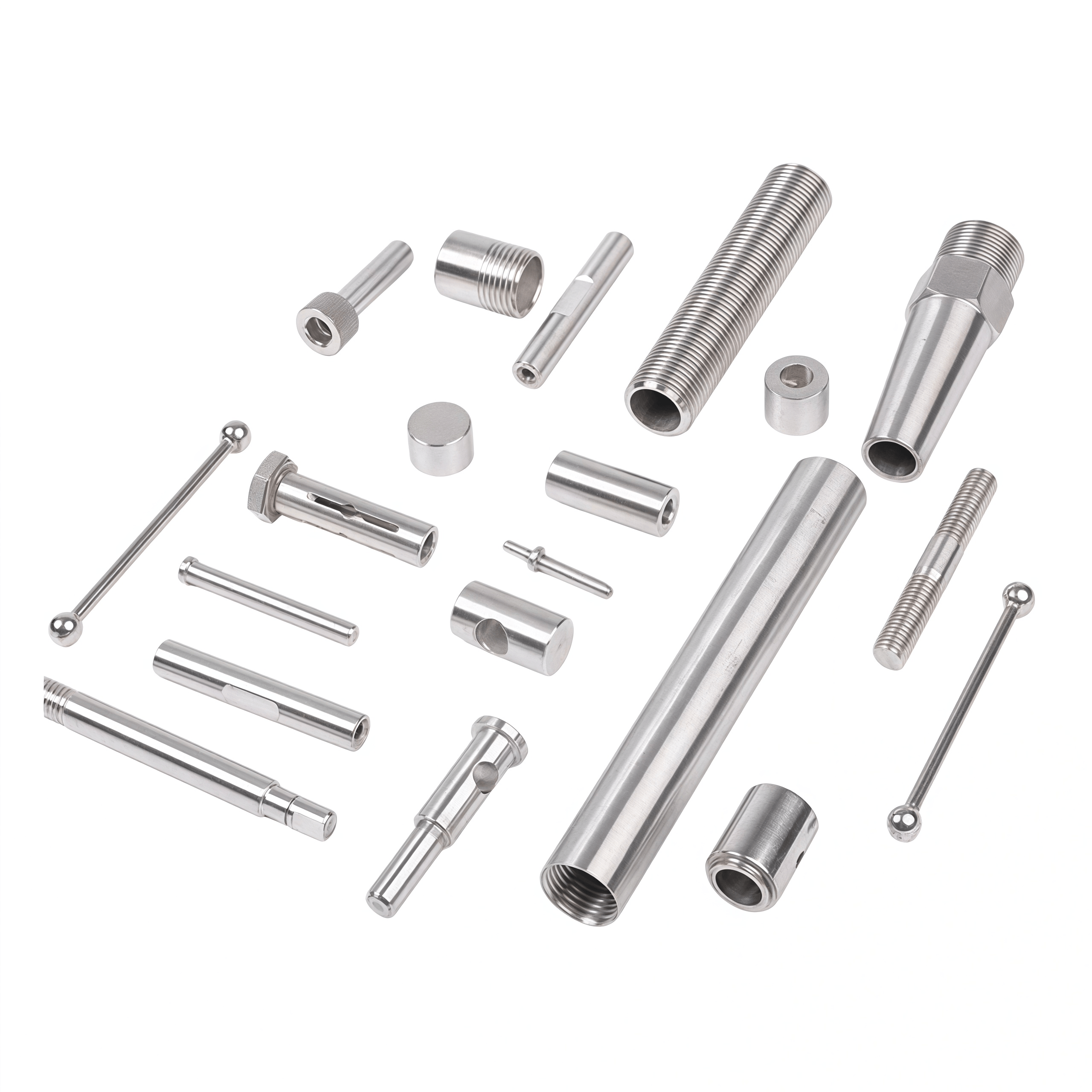 precision CNC threaded pin