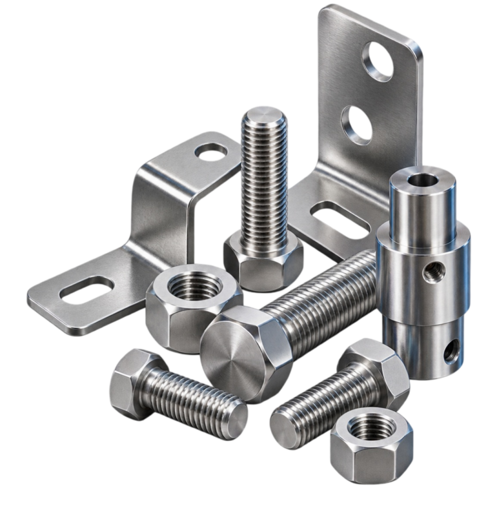 Stainless steel fasteners for industrial applications